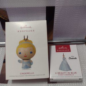 Disney Cinderella ornament set